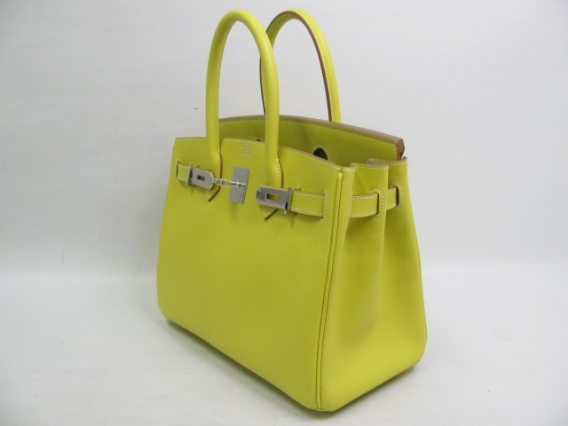 エルメス バーキン30-ヴォーエプソン-ライム